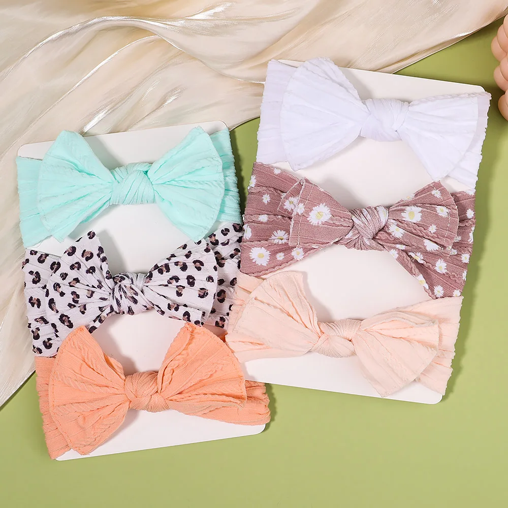 3 Pcs/Lot Kids Girls Turban Cable Knit Baby Bows Headbands For Children Elastic Hair Bands Newborn Headwrap Hair Accessories
3 Pcs/Lot Kids Girls Turban Cable Knit Baby Bows Headbands For Children Elastic Hair Bands Newborn Headwrap Hair Accessories
