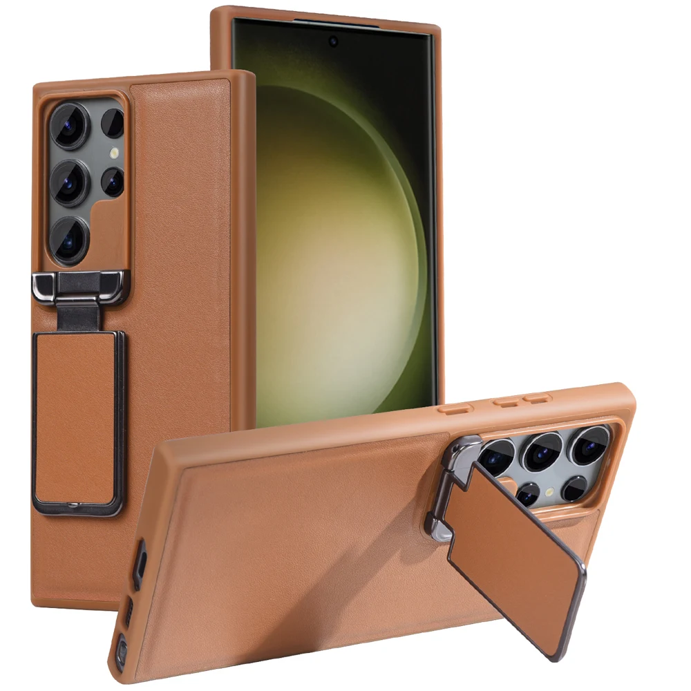 For Samsung Galaxy S23 Ultra Leather Case Camera Cover For Samsung S23 With Hidden Phone Holder
For Samsung Galaxy S23 Ultra Leather Case Camera Cover For Samsung S23 With Hidden Phone Holder