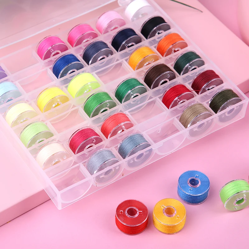 

Dailylike Multicolor Sewing Thread Spools Bobbins with Threads for Sewing Machines Embroidery Fabric Quilting Sewing Accessories