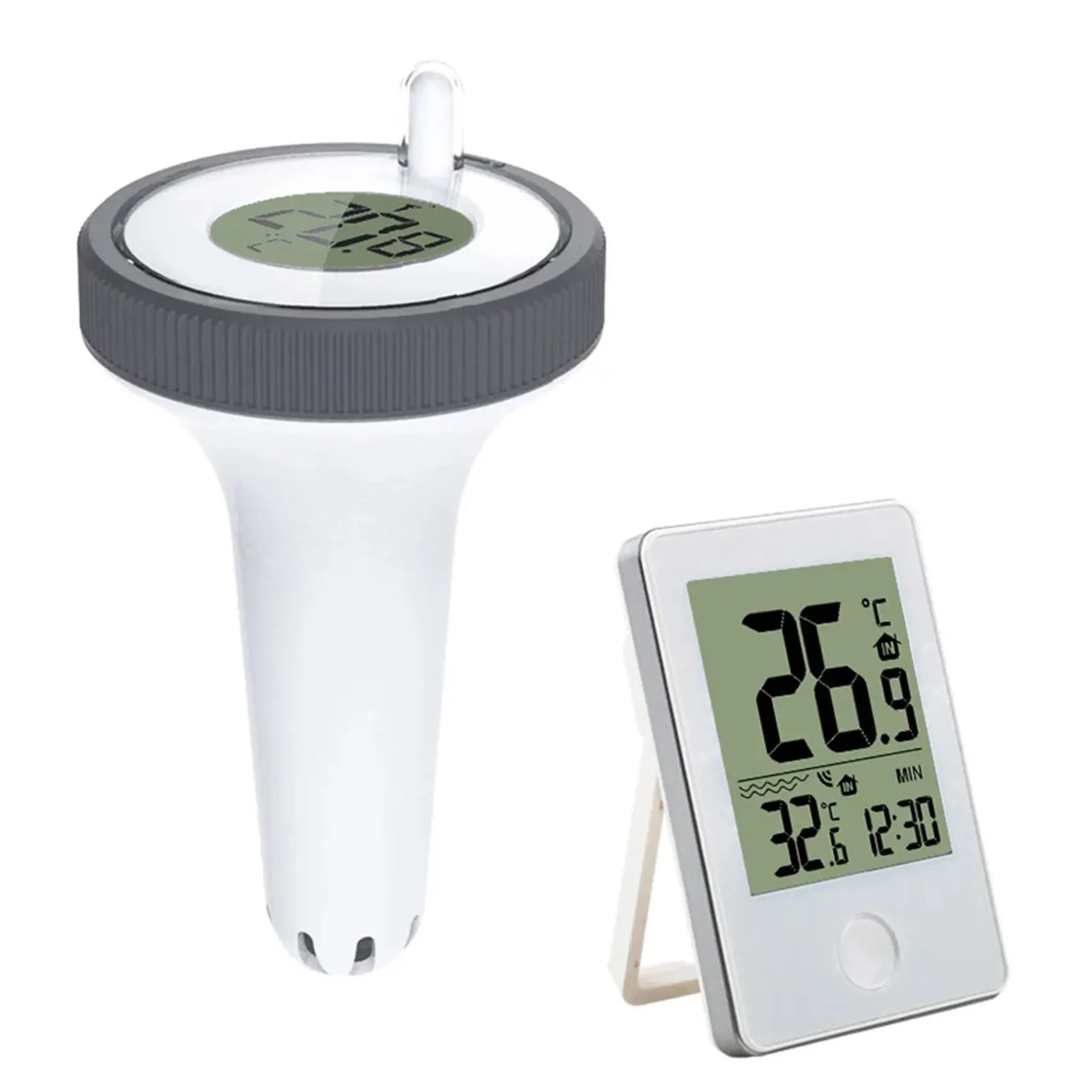 State of the art Swimming Pool Thermometer Provides Accurate Temperature Readings for Pools Hot Tubs and Aquariums
State of the art Swimming Pool Thermometer Provides Accurate Temperature Readings for Pools Hot Tubs and Aquariums