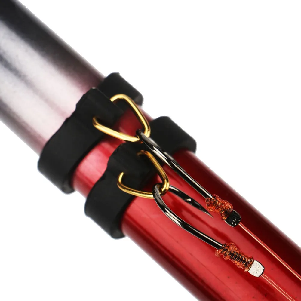 5pcs Elastic Fishing Rod Hook Ring Keeper High-elastic Fly Pole Rubber Rings Metal Holders Pesca ..........................
5pcs Elastic Fishing Rod Hook Ring Keeper High-elastic Fly Pole Rubber Rings Metal Holders Pesca ..........................