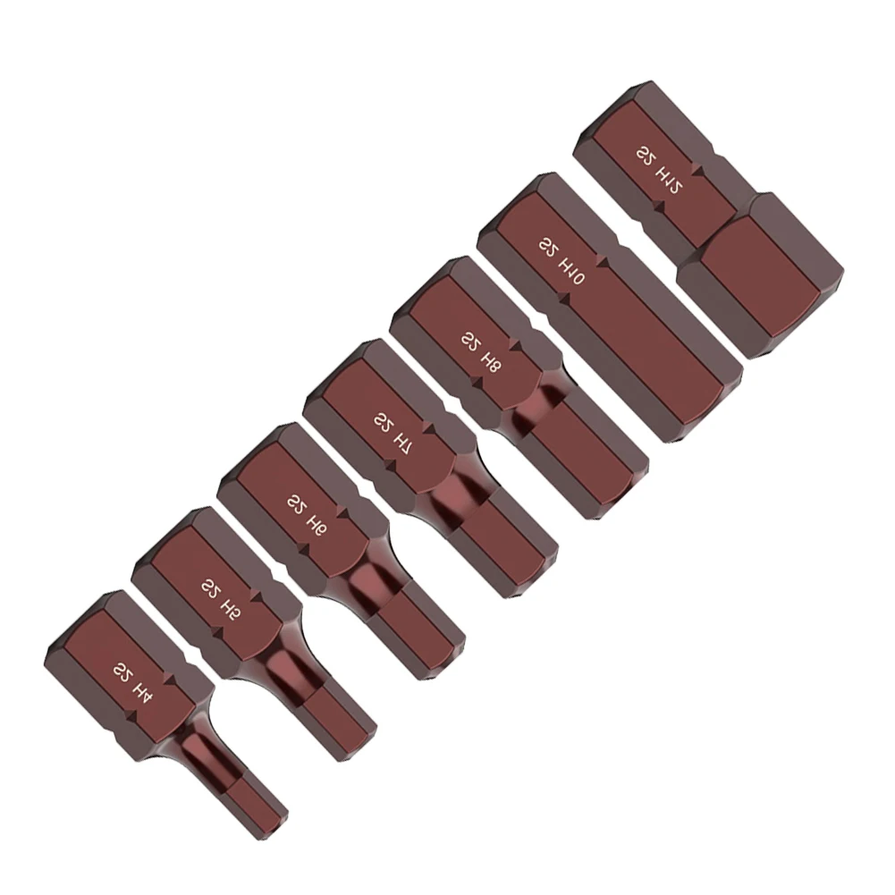 1pcs Metal Screwdriver Bits 30 Mm H4/H5/H6/H7/H8/H10/H12 Suitbale For Impact Screwdriver Hand Tool Accessories High Quality
1pcs Metal Screwdriver Bits 30 Mm H4/H5/H6/H7/H8/H10/H12 Suitbale For Impact Screwdriver Hand Tool Accessories High Quality