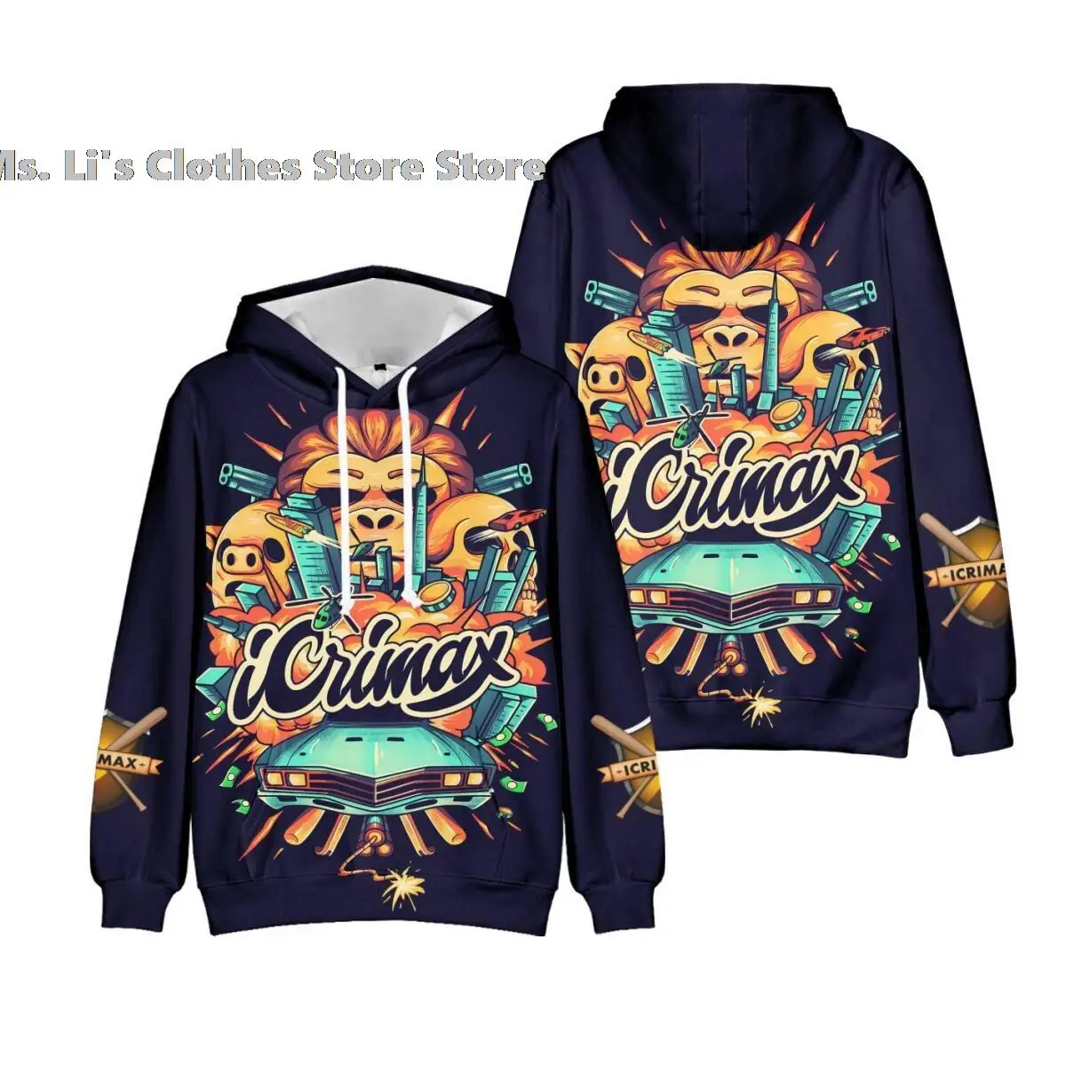 Новинка, Лидер продаж, свитшоты Icrimax Merch с капюшоном, пуловер унисекс, уличная одежда, Подростковая зимняя одежда
Новинка, Лидер продаж, свитшоты Icrimax Merch с капюшоном, пуловер унисекс, уличная одежда, Подростковая зимняя одежда