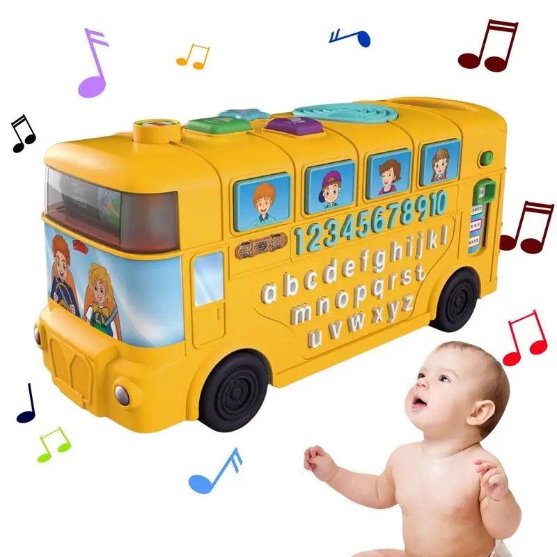 Школьный автобус, игрушка, музыкальный игровой автобус с подсветкой, учебные пособия, Игрушки для раннего развития Монтессори для дошкольных девочек и мальчиков, Обучающие цифры
Школьный автобус, игрушка, музыкальный игровой автобус с подсветкой, учебные пособия, Игрушки для раннего развития Монтессори для дошкольных девочек и мальчиков, Обучающие цифры