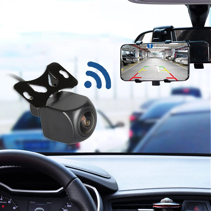 Wifi Reverse Camera Parking Car Wireless Waterproof 12V 24V 170° Backup Rearview For Auto Backup Monitor Rear View Lens
Wifi Reverse Camera Parking Car Wireless Waterproof 12V 24V 170° Backup Rearview For Auto Backup Monitor Rear View Lens