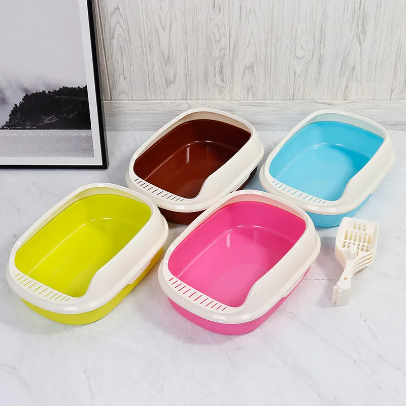 Cat Semi-closed Splash-proof Color Cat Litter Box Toilet Detachable and Easy to Store Self-cleaning Anti-fall Cat Toilet
Cat Semi-closed Splash-proof Color Cat Litter Box Toilet Detachable and Easy to Store Self-cleaning Anti-fall Cat Toilet