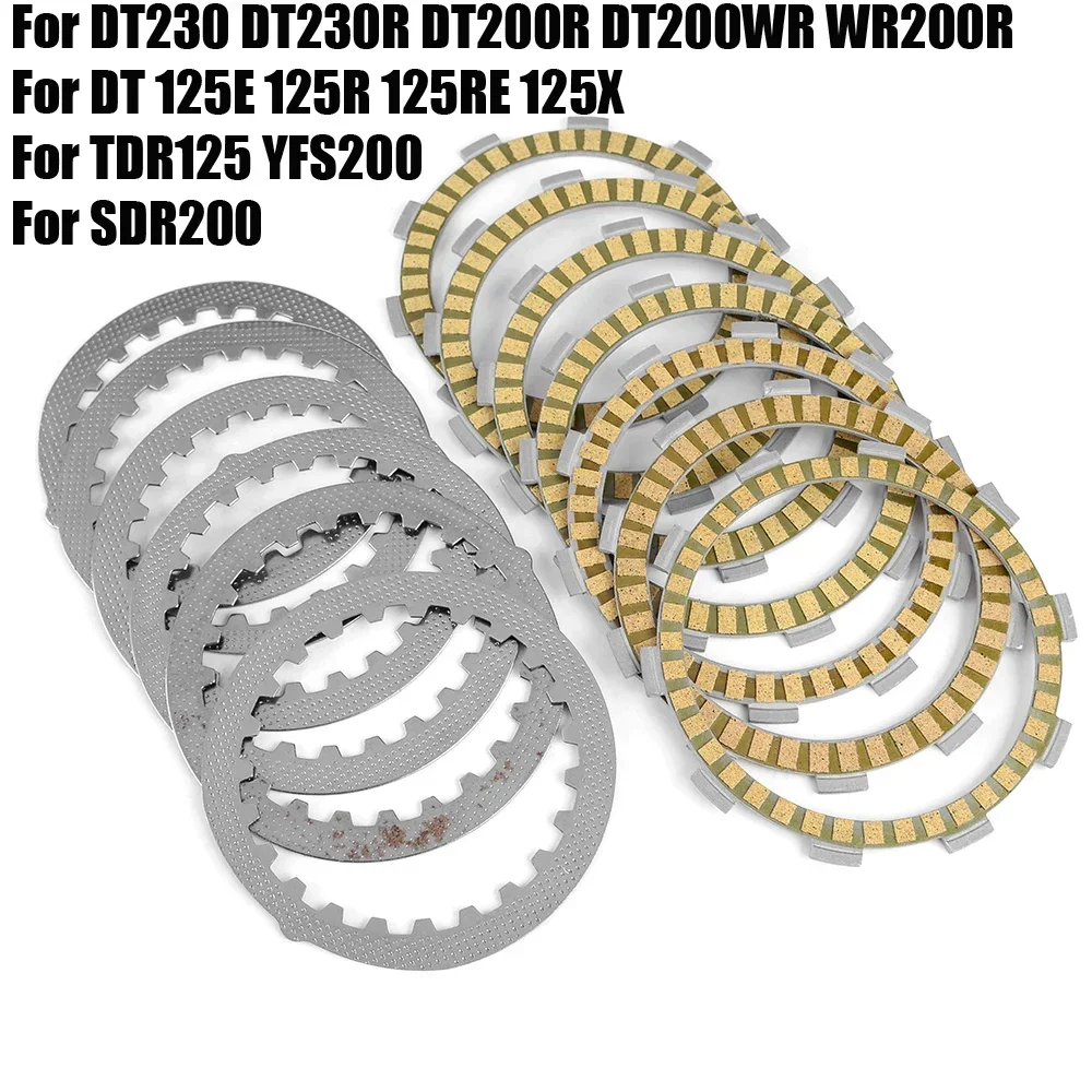 Пластина сцепления бластера для Yamaha DT230, DT230R, DT125E, DT125R, DT125RE, DT125X, DT200R, DT200WR, TDR125, TZR125, R/RR, SDR200, WR200R, YFS200
Пластина сцепления бластера для Yamaha DT230, DT230R, DT125E, DT125R, DT125RE, DT125X, DT200R, DT200WR, TDR125, TZR125, R/RR, SDR200, WR200R, YFS200