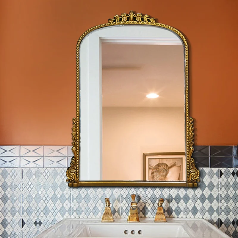 Bathroom Vintage Wall Mirror Art Nordic Free Shipping Retro Aesthetic Big Mirror Dekoracyjne Lustra Home Decoration Accessories
Bathroom Vintage Wall Mirror Art Nordic Free Shipping Retro Aesthetic Big Mirror Dekoracyjne Lustra Home Decoration Accessories