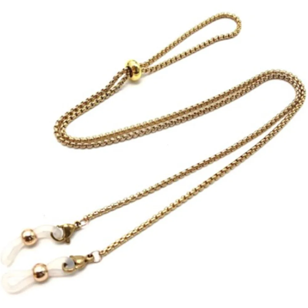 New Metal Eyeglasses Chain Fashion Anti Lost Chain Sunglasses Chain Neck Strap String Reading Glasses Holder Lanyard Accessories
New Metal Eyeglasses Chain Fashion Anti Lost Chain Sunglasses Chain Neck Strap String Reading Glasses Holder Lanyard Accessories