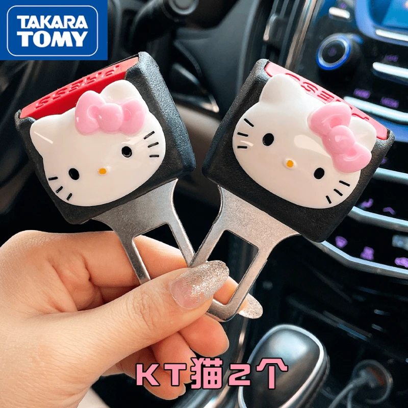 TAKARA TOMY Cute Hello Kitty Car Seat Belt Lock Bayonet Extension Anchor Car Seat Belt Buckle Cartoon Decorative Accessories
TAKARA TOMY Cute Hello Kitty Car Seat Belt Lock Bayonet Extension Anchor Car Seat Belt Buckle Cartoon Decorative Accessories