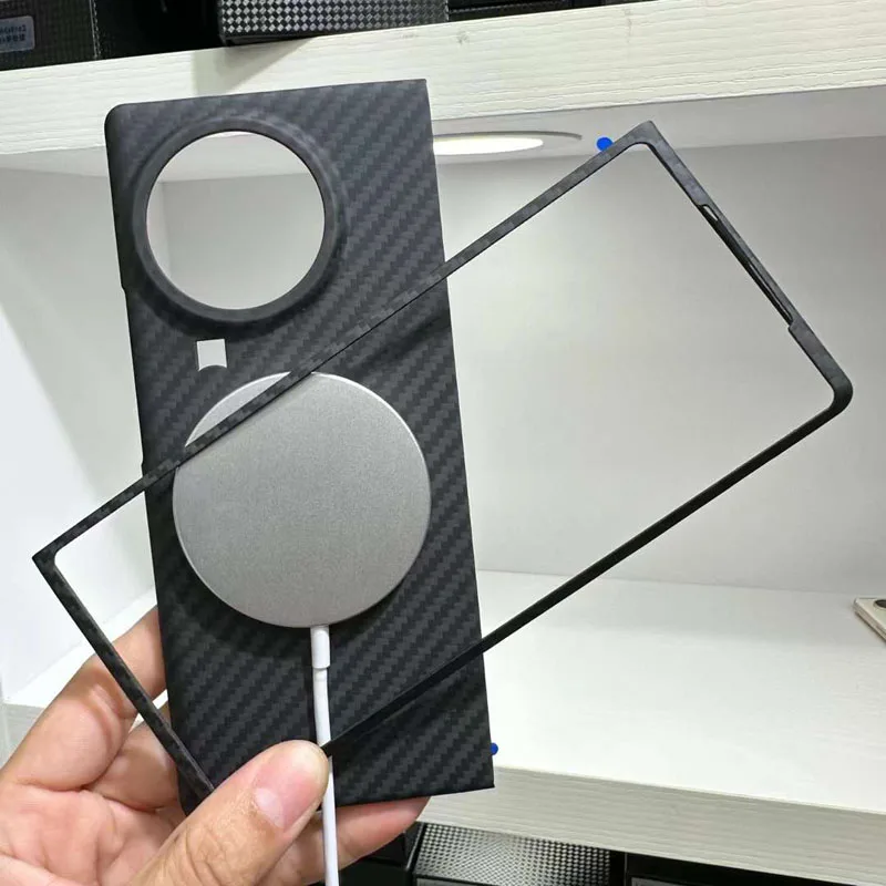 Чехол для VIVO X Fold 2 Fold2 Magsafe, магнитное углеродное волокно, Арамид, противовзрывная защитная крышка, защитный чехол
Чехол для VIVO X Fold 2 Fold2 Magsafe, магнитное углеродное волокно, Арамид, противовзрывная защитная крышка, защитный чехол
