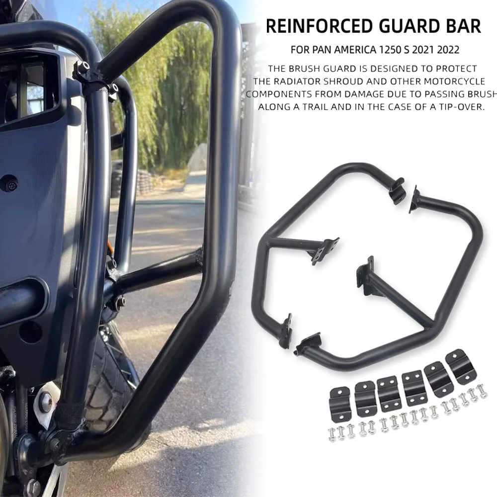 Motorcycle Black Bumper Engine Guard Crash Bars For PAN AMERICA 1250 RA1250 S ADV 2020 2021 2022 Bumper Stunt Cage Protector
Motorcycle Black Bumper Engine Guard Crash Bars For PAN AMERICA 1250 RA1250 S ADV 2020 2021 2022 Bumper Stunt Cage Protector