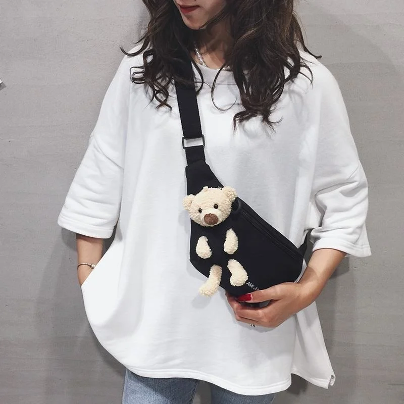 Fashion Women's Waist Bag New Summer Messenger Shoulder Canvas Bag Multifunctional Ch Bag All-match Mochila Mujer
Fashion Women's Waist Bag New Summer Messenger Shoulder Canvas Bag Multifunctional Ch Bag All-match Mochila Mujer