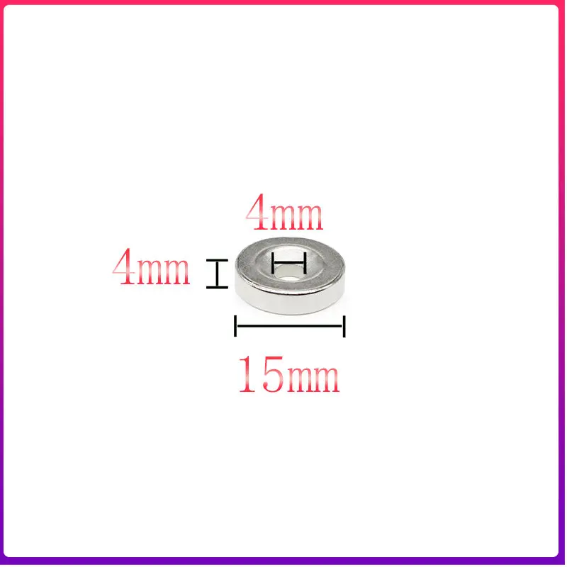 5/10/20/30/50/80PCS 15x4-4 Small Round Rare Earth Magnet 15*4 mm Hole 4mm 15x4-4mm Disc Countersunk Neodymium Magnet N35 15*4-4
5/10/20/30/50/80PCS 15x4-4 Small Round Rare Earth Magnet 15*4 mm Hole 4mm 15x4-4mm Disc Countersunk Neodymium Magnet N35 15*4-4