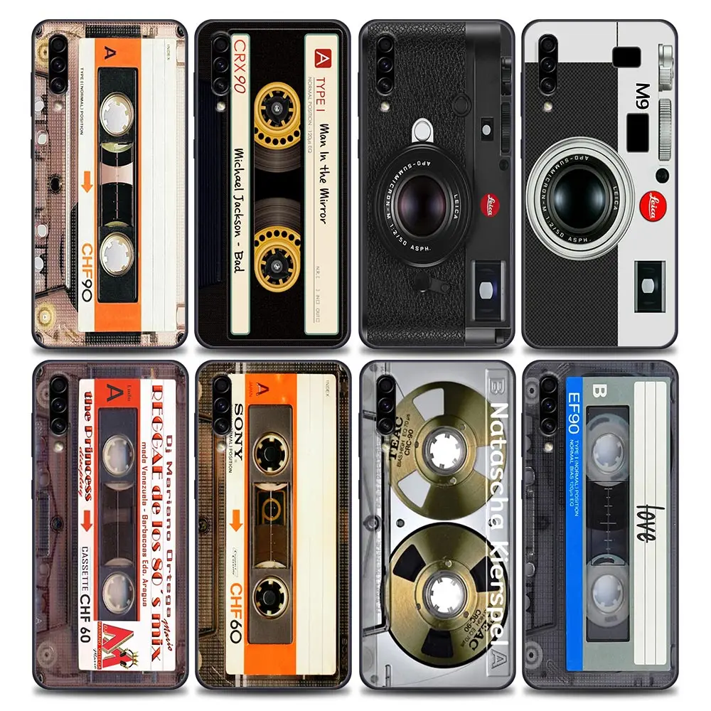 Retro Music Cassette Tape Vintage Video Camera Case For Samsung Galaxy A30s A10e A40 A50 A60 A70 A90 A7 A9 2018 Soft Funda Cover
Retro Music Cassette Tape Vintage Video Camera Case For Samsung Galaxy A30s A10e A40 A50 A60 A70 A90 A7 A9 2018 Soft Funda Cover