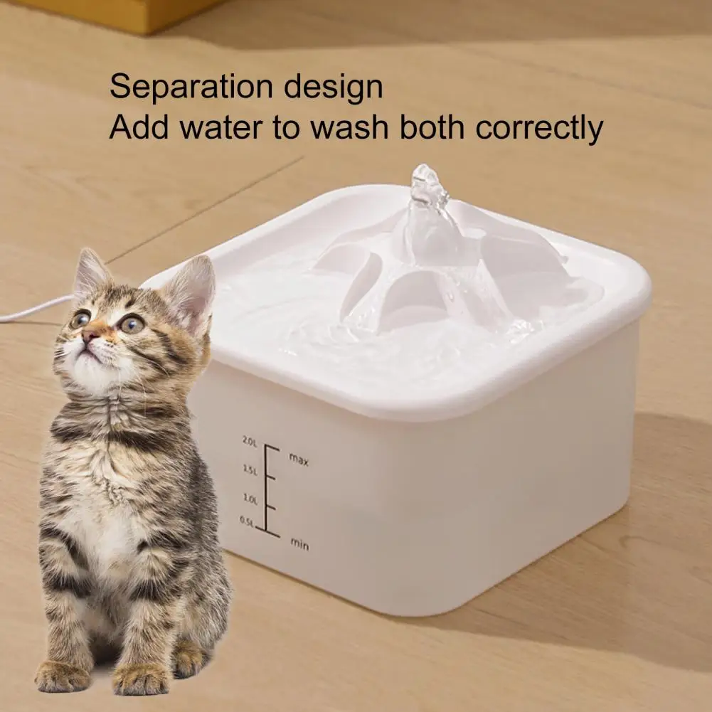 Practical Cat Water Feeder Filtration USB Powered Pet Cat Electric Water Dispenser DC5V Pet Water Feeder Daily Life
Practical Cat Water Feeder Filtration USB Powered Pet Cat Electric Water Dispenser DC5V Pet Water Feeder Daily Life