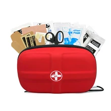RHINO RESCUE Mini First Aid Kit: Small, Waterproof, Portable. Essential for Travel, Home, Car, College, Camping.