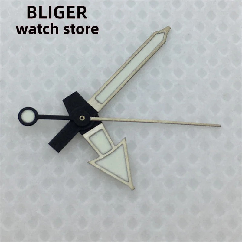 BLIGER's new finger-green glow-in-the-dark watch hands fit NH34NH35 NH36 movement watch parts
BLIGER's new finger-green glow-in-the-dark watch hands fit NH34NH35 NH36 movement watch parts