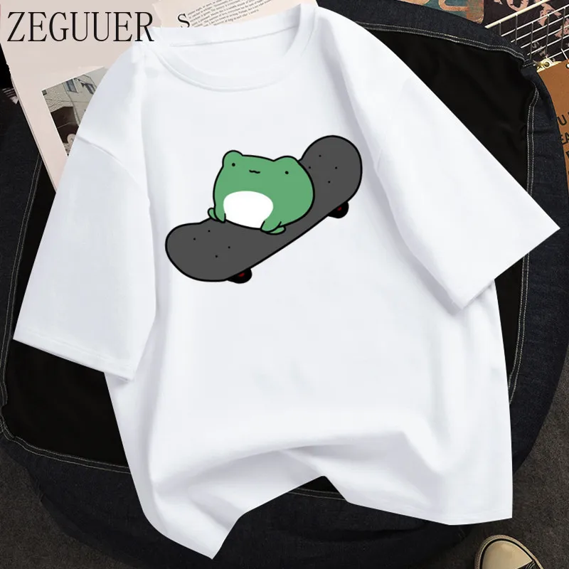 2022 Summer T-shirt Skateboard Woman Frog T Shirt Harajuku Graphic Tee 2022 Top Aesthetic Clothes Vintage Fashion Shirt,Dropship
2022 Summer T-shirt Skateboard Woman Frog T Shirt Harajuku Graphic Tee 2022 Top Aesthetic Clothes Vintage Fashion Shirt,Dropship