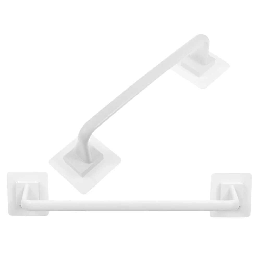 Towel Bar Hand Rack Holder Wall Mount Bathroom Hanger Rod Hooks Modern Household Hanging Ring Square Adhensive Storage Shelf
Towel Bar Hand Rack Holder Wall Mount Bathroom Hanger Rod Hooks Modern Household Hanging Ring Square Adhensive Storage Shelf