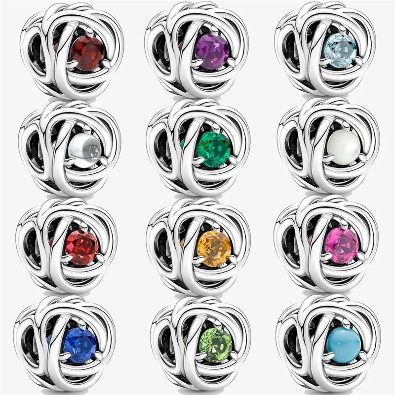 2022 Jewelry Original 100% 925 Sterling Silver Eternal Circulation Charm Bead Woman Valentine's Day Gift Fit Pandora Bracelet
2022 Jewelry Original 100% 925 Sterling Silver Eternal Circulation Charm Bead Woman Valentine's Day Gift Fit Pandora Bracelet