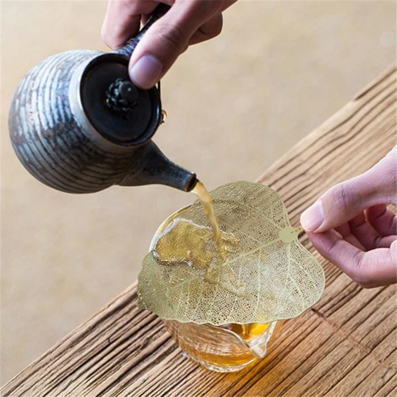 Tea Infuser Metal Tea Strainer For Gongfu Tea Accessories Filter Tools Creative Kitchen Mesh Leaf Shape Stainless Steel
Tea Infuser Metal Tea Strainer For Gongfu Tea Accessories Filter Tools Creative Kitchen Mesh Leaf Shape Stainless Steel