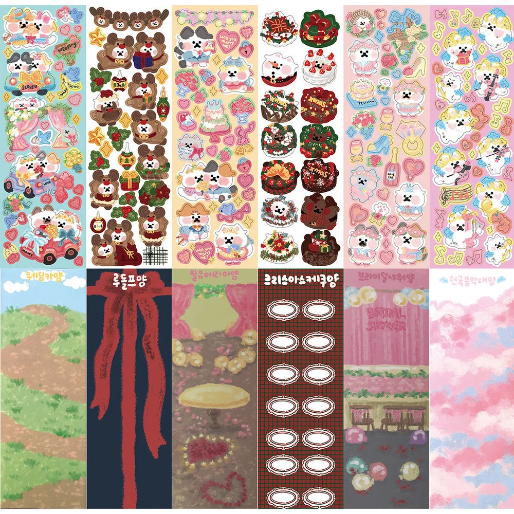1Pcs/set Cute Korean Guka Christmas Hand Account Sticker Cartoon Kitten Sticker Diy Diary Stationery Photo Album Kid Toy Gift
1Pcs/set Cute Korean Guka Christmas Hand Account Sticker Cartoon Kitten Sticker Diy Diary Stationery Photo Album Kid Toy Gift