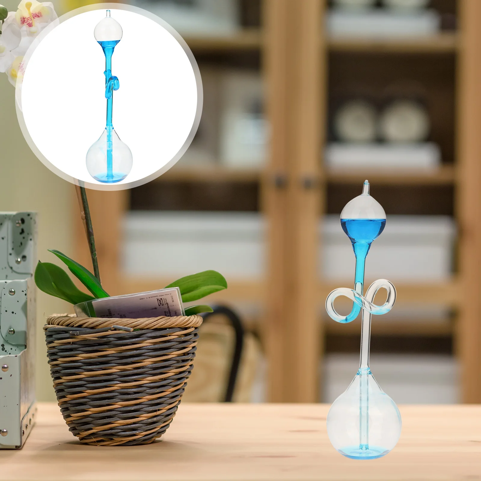 Temperature Sensitive Hourglass Creative Glass Craft Decor Novelty Hourglass Adornment
Temperature Sensitive Hourglass Creative Glass Craft Decor Novelty Hourglass Adornment