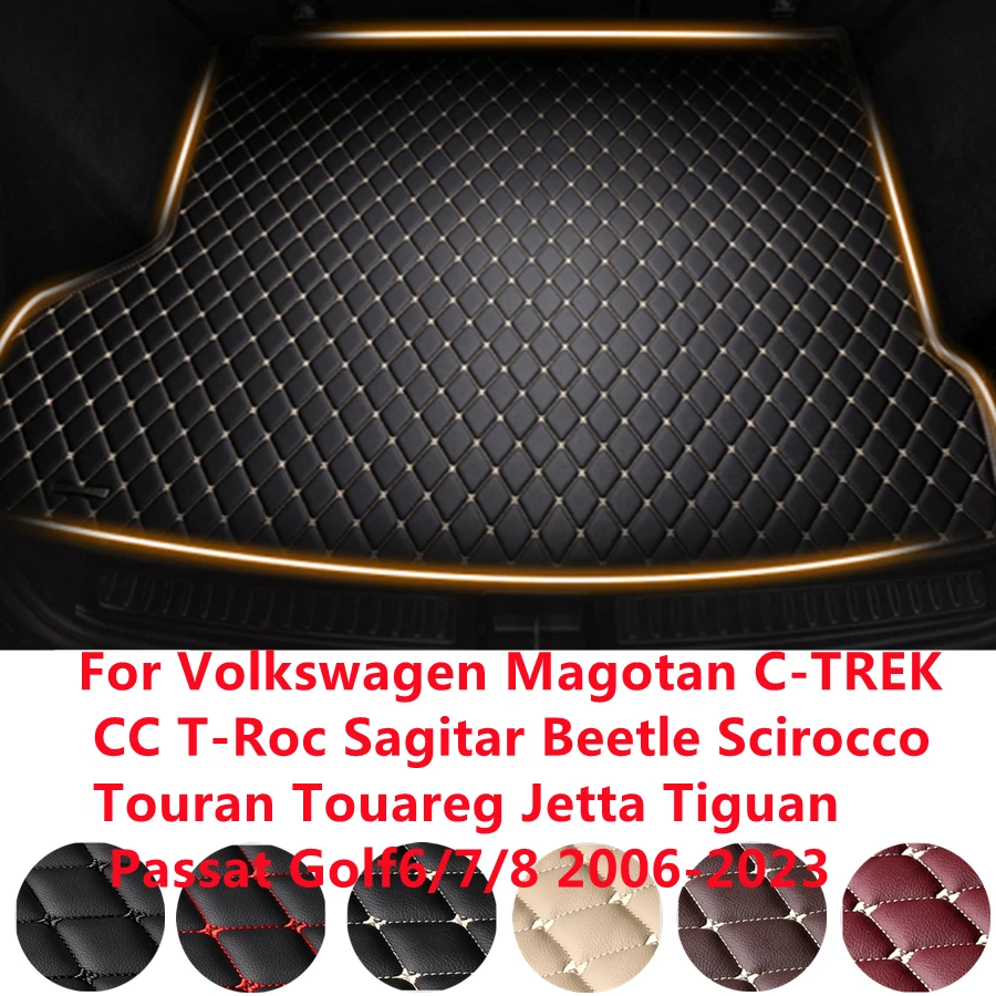 SJ Car Trunk Mats For Volkswagen VW CC Touareg Golf Sagitar T-Roc Tiguan Bora Magotan POLO PASSAT(2006-2021) Cargo Liner Carpets
SJ Car Trunk Mats For Volkswagen VW CC Touareg Golf Sagitar T-Roc Tiguan Bora Magotan POLO PASSAT(2006-2021) Cargo Liner Carpets