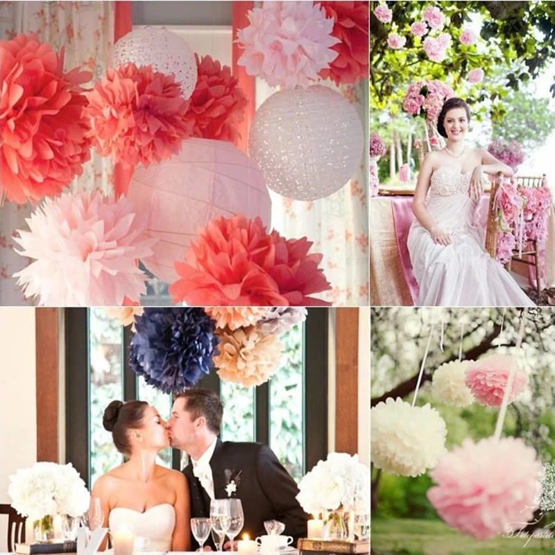 10pcs 10cm Decorative Tissue Paper Rose Gold Pom Pom Flowers Wedding Decoration Home Birthday Baby Shower Event Party Supplies
10pcs 10cm Decorative Tissue Paper Rose Gold Pom Pom Flowers Wedding Decoration Home Birthday Baby Shower Event Party Supplies