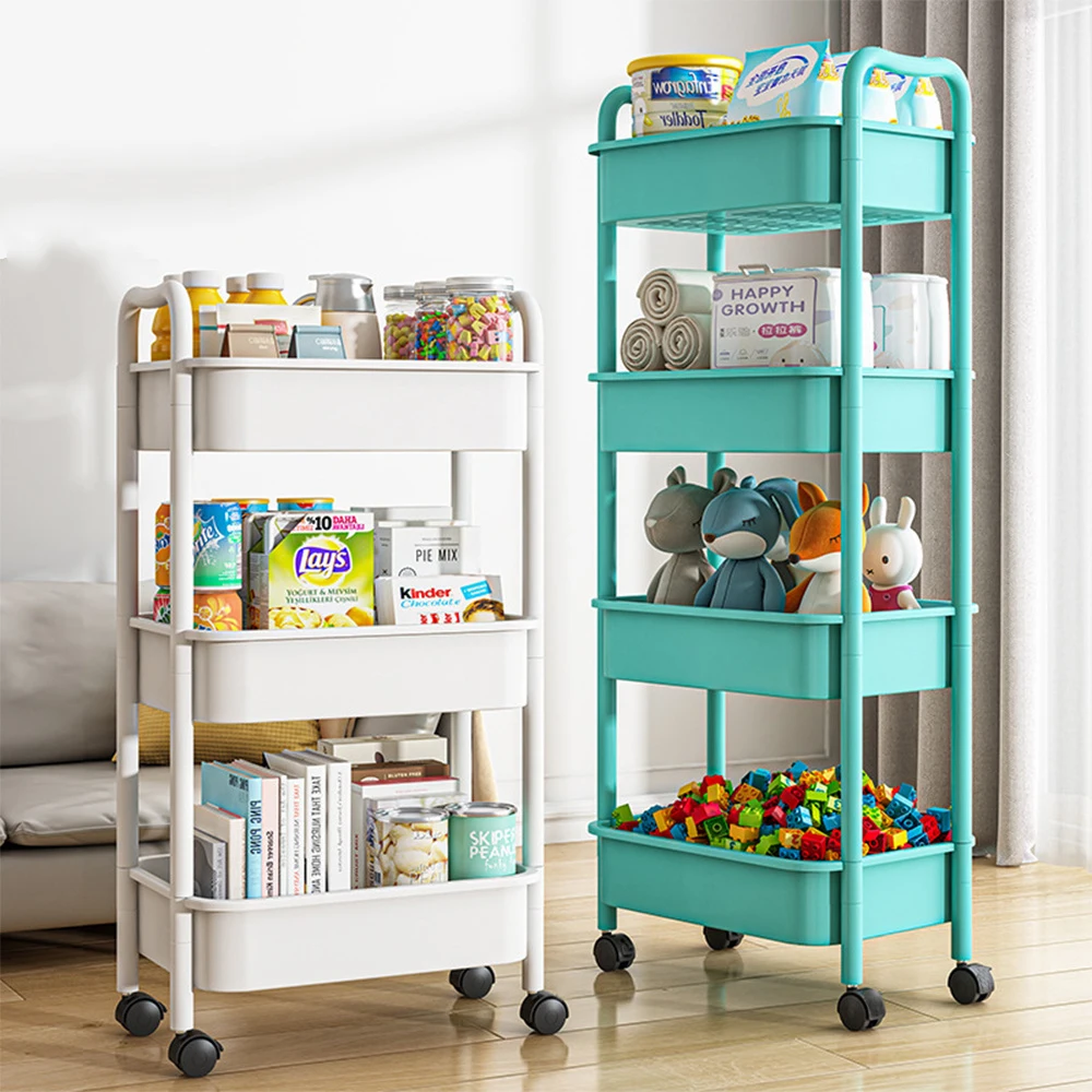 Kitchen Trolley With Utility 3-tier Wheels For Plastic Bedroom Organizer Cart Rolling Movable 4 Storage Multi-functional Storage
Kitchen Trolley With Utility 3-tier Wheels For Plastic Bedroom Organizer Cart Rolling Movable 4 Storage Multi-functional Storage