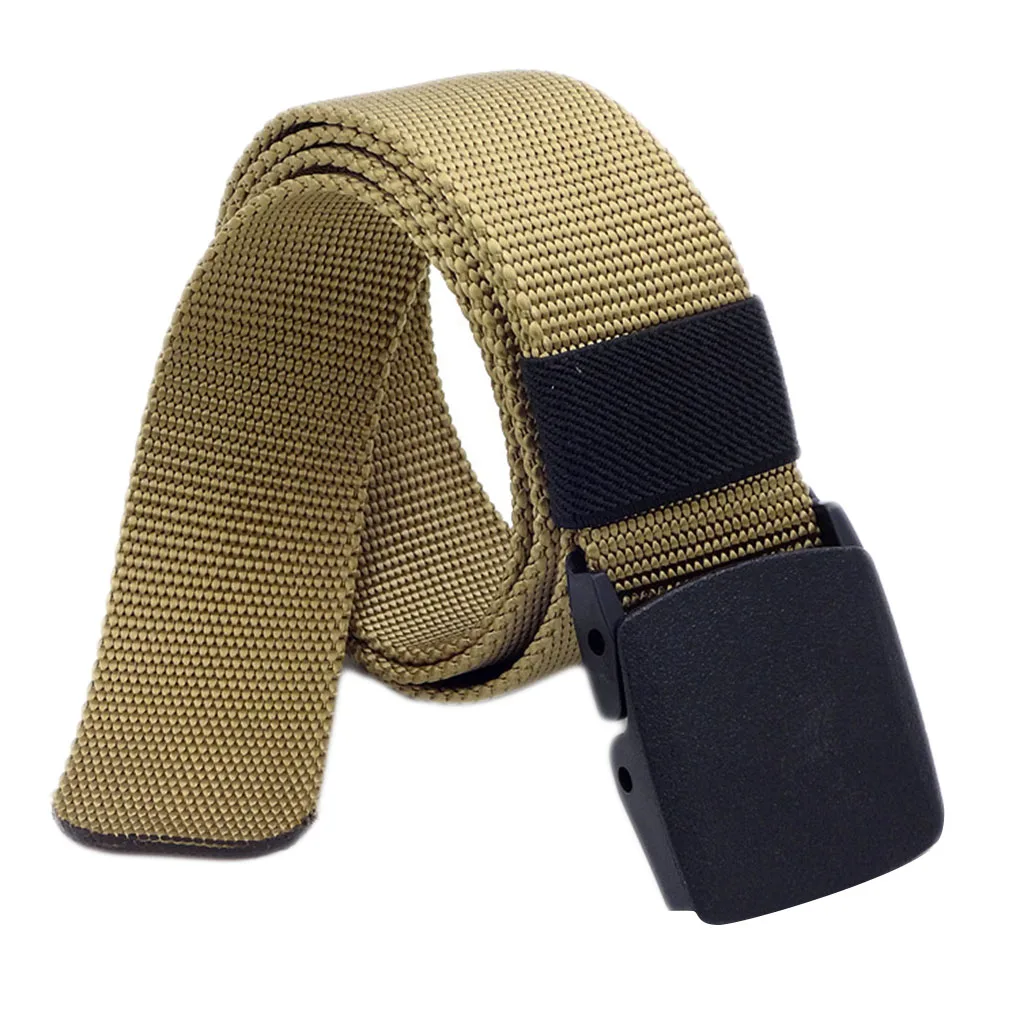 Military Men Belt Army Belts Adjustable Belt Men Outdoor Travel Tactical Waist Belt with Plastic Buckle for Pants 130CM 140CM
Military Men Belt Army Belts Adjustable Belt Men Outdoor Travel Tactical Waist Belt with Plastic Buckle for Pants 130CM 140CM