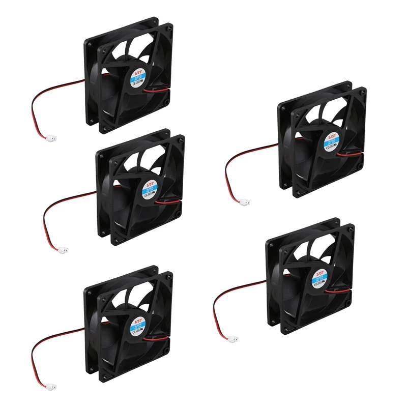 BAAY 5Pcs 92Mm X 25Mm 24V 2Pin Sleeve Bearing Cooling Fan For PC Case CPU Cooler
BAAY 5Pcs 92Mm X 25Mm 24V 2Pin Sleeve Bearing Cooling Fan For PC Case CPU Cooler
