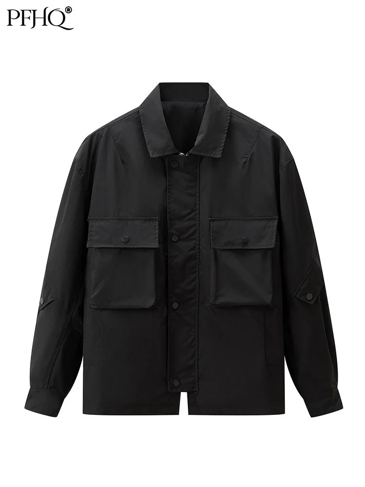 PFHQ Autumn Fashion New Men's Cargo Outdoor Work Clothes Style Many Pocket Design Casual Lapel Collar Loose Jacket Coat 21Q1945
PFHQ Autumn Fashion New Men's Cargo Outdoor Work Clothes Style Many Pocket Design Casual Lapel Collar Loose Jacket Coat 21Q1945
