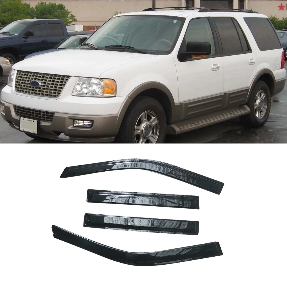 For Ford Expedition 1998-2021 Side Window Wind Deflectors Visors Black Rain Guard Door Visor Vent Shades Dark Smoke Ventvisor
For Ford Expedition 1998-2021 Side Window Wind Deflectors Visors Black Rain Guard Door Visor Vent Shades Dark Smoke Ventvisor
