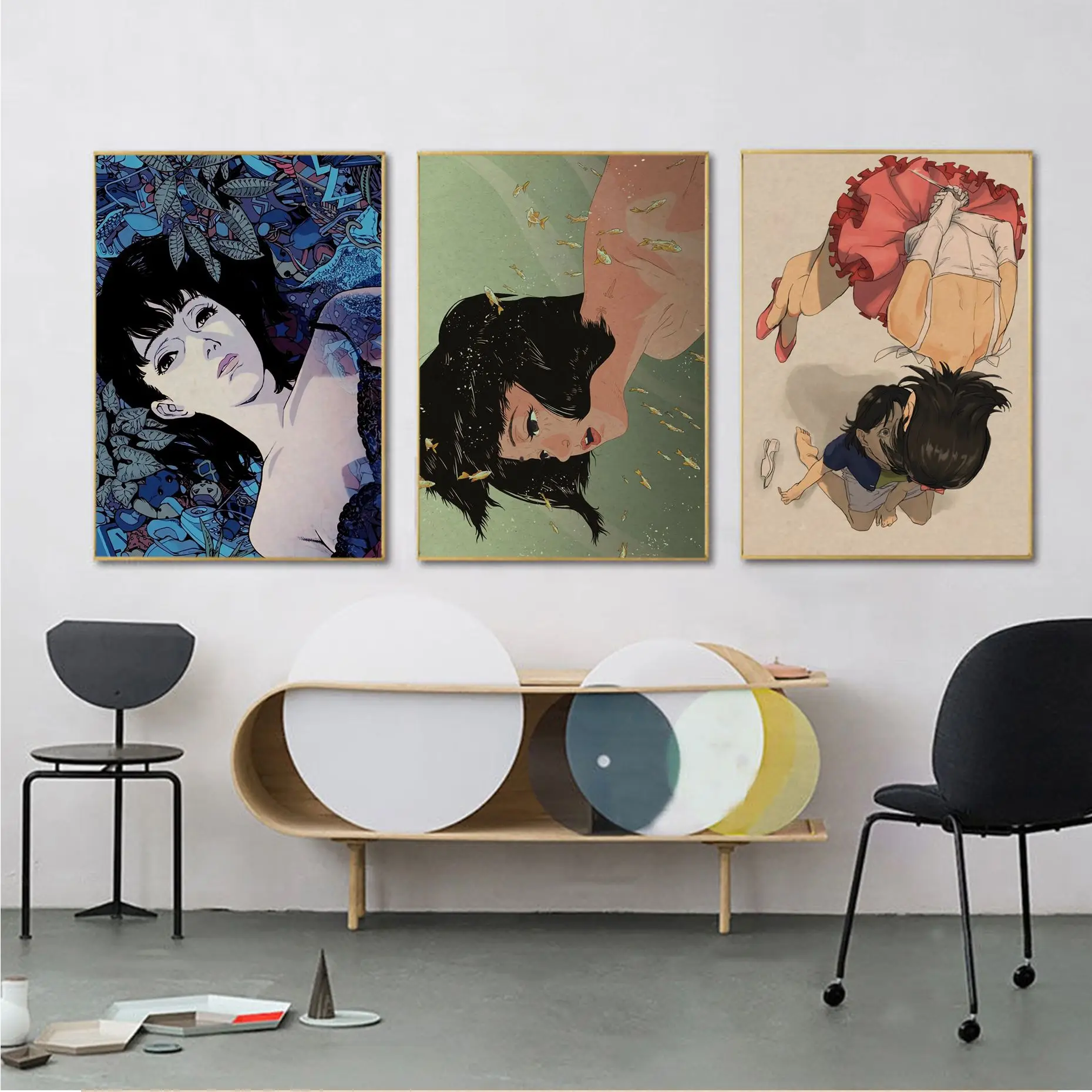 30 Designs Kon Satoshi Perfect Blue DIY Poster For Living Room Bar Decoration Home Decor
30 Designs Kon Satoshi Perfect Blue DIY Poster For Living Room Bar Decoration Home Decor