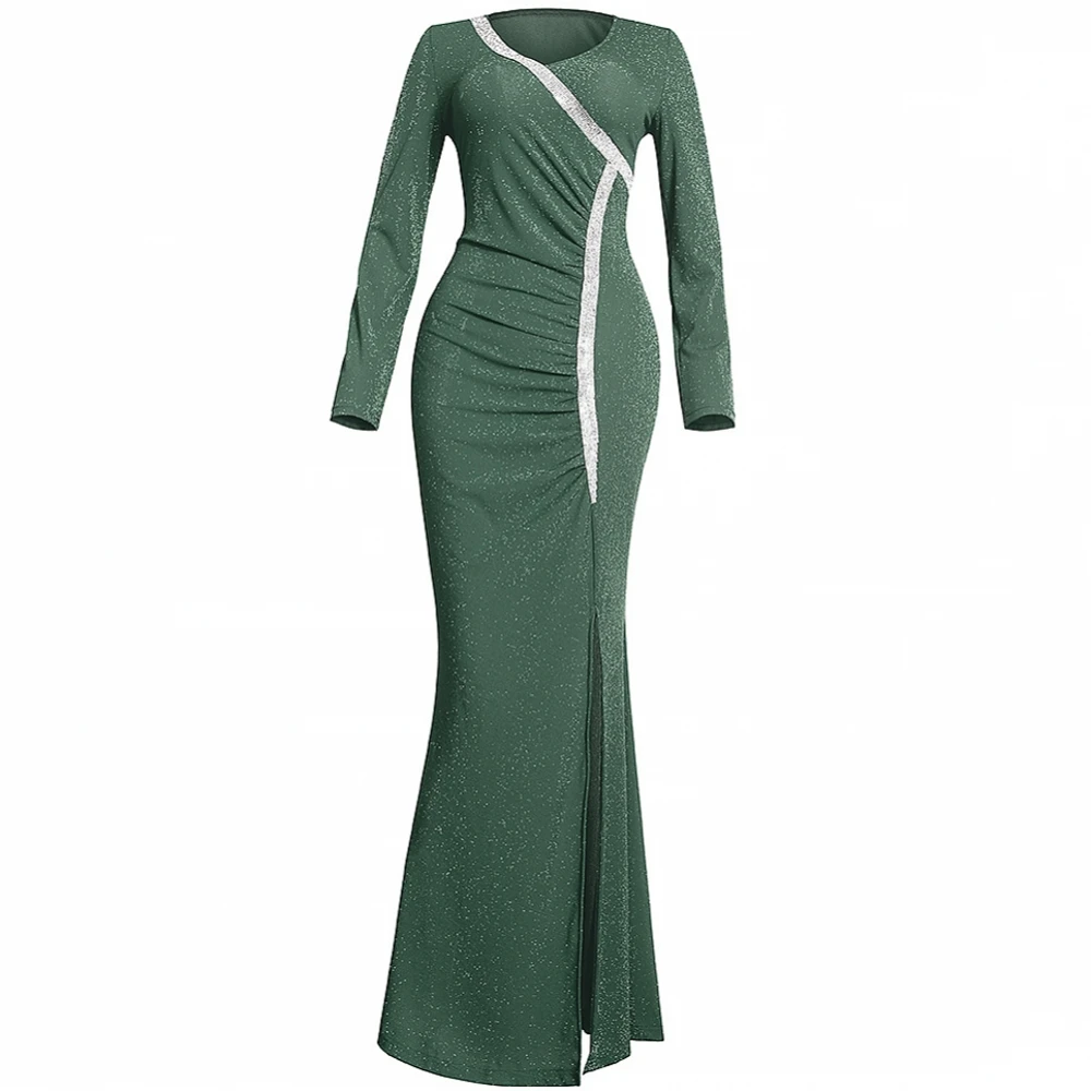 Muslim Fashion Women Islamic Split Dress Hijab Arabic Pleated Abaya Dubai Long Sleeve With Ribbon Eid Mubarak Turkish Dresses
Muslim Fashion Women Islamic Split Dress Hijab Arabic Pleated Abaya Dubai Long Sleeve With Ribbon Eid Mubarak Turkish Dresses