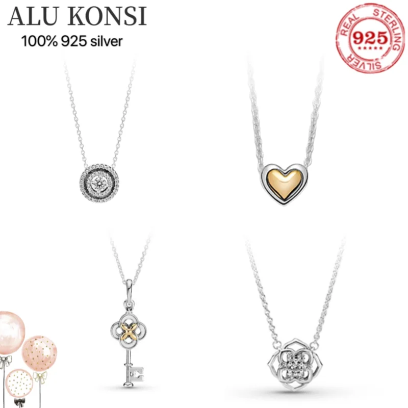 2021 New Mother's Day 2021 Series,Real 925 Sterling Silver pan necklace For Women Fit Original DIY fashion wedding Jewelry
2021 New Mother's Day 2021 Series,Real 925 Sterling Silver pan necklace For Women Fit Original DIY fashion wedding Jewelry