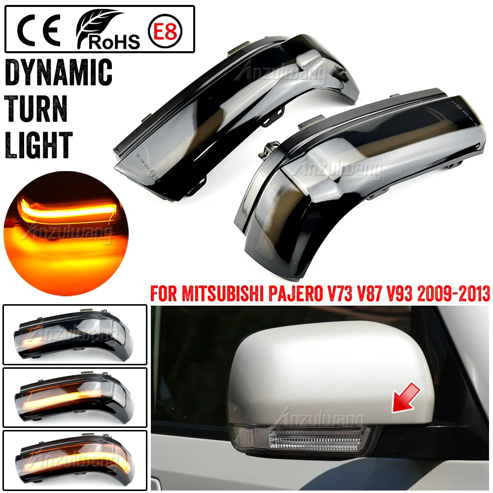 For Mitsubishi Pajero V73 V77 V93 V97 2006-2019 1 Pair Dynamic LED Turn Signal Light Mirror Indicator Blinker Car Accessories
For Mitsubishi Pajero V73 V77 V93 V97 2006-2019 1 Pair Dynamic LED Turn Signal Light Mirror Indicator Blinker Car Accessories