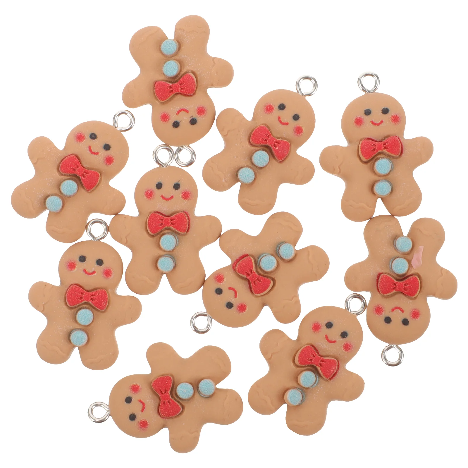 10 Pcs Gingerbread Man Earrings The Necklace Jewelry Findings Key Chain Making Accessories Charms Plastic Vintage Hand
10 Pcs Gingerbread Man Earrings The Necklace Jewelry Findings Key Chain Making Accessories Charms Plastic Vintage Hand
