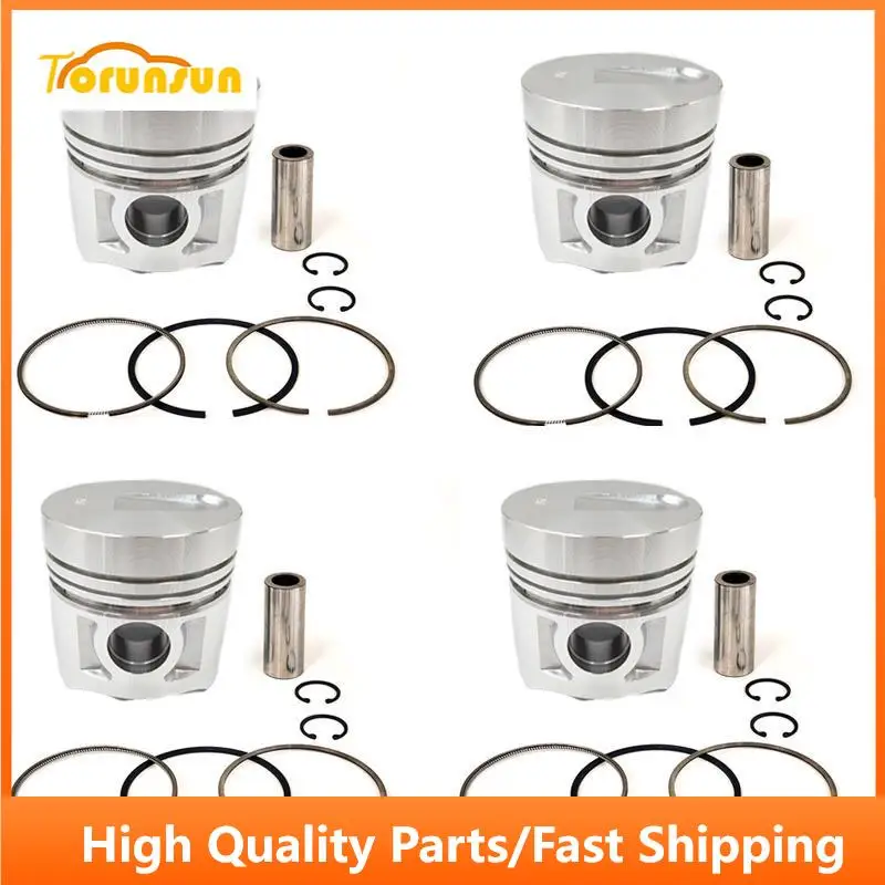 New 4 Sets STD Piston Kit With Ring 34417-04100 Fit For Mitsubishi S4E Engine 94MM
New 4 Sets STD Piston Kit With Ring 34417-04100 Fit For Mitsubishi S4E Engine 94MM