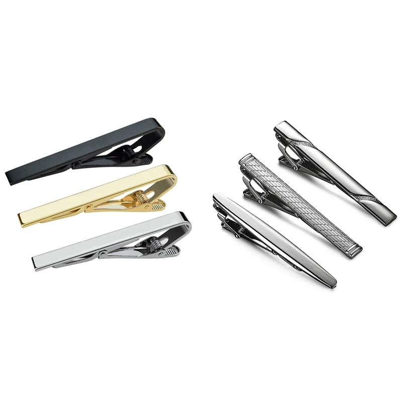 6 Pcs Tie Clips For Men Tie Bar Clip Set For Regular Ties Necktie Wedding Business
6 Pcs Tie Clips For Men Tie Bar Clip Set For Regular Ties Necktie Wedding Business