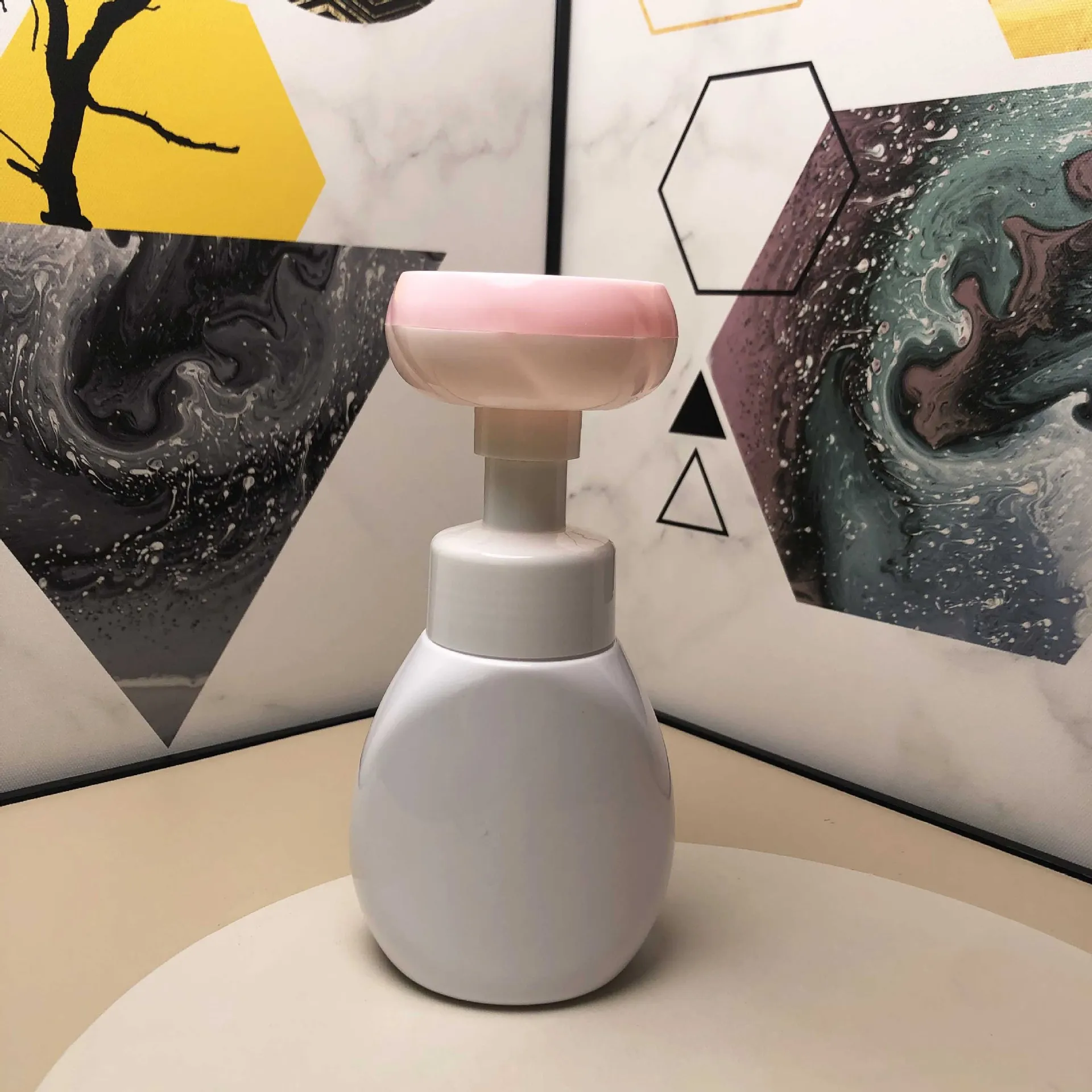 Flower Liquid Soap Dispenser Stamp Hand Soap Pump Bottle Floral Foam Bubbler Handsoup Plastic Bathroom Trip Travel Storage Jar
Flower Liquid Soap Dispenser Stamp Hand Soap Pump Bottle Floral Foam Bubbler Handsoup Plastic Bathroom Trip Travel Storage Jar