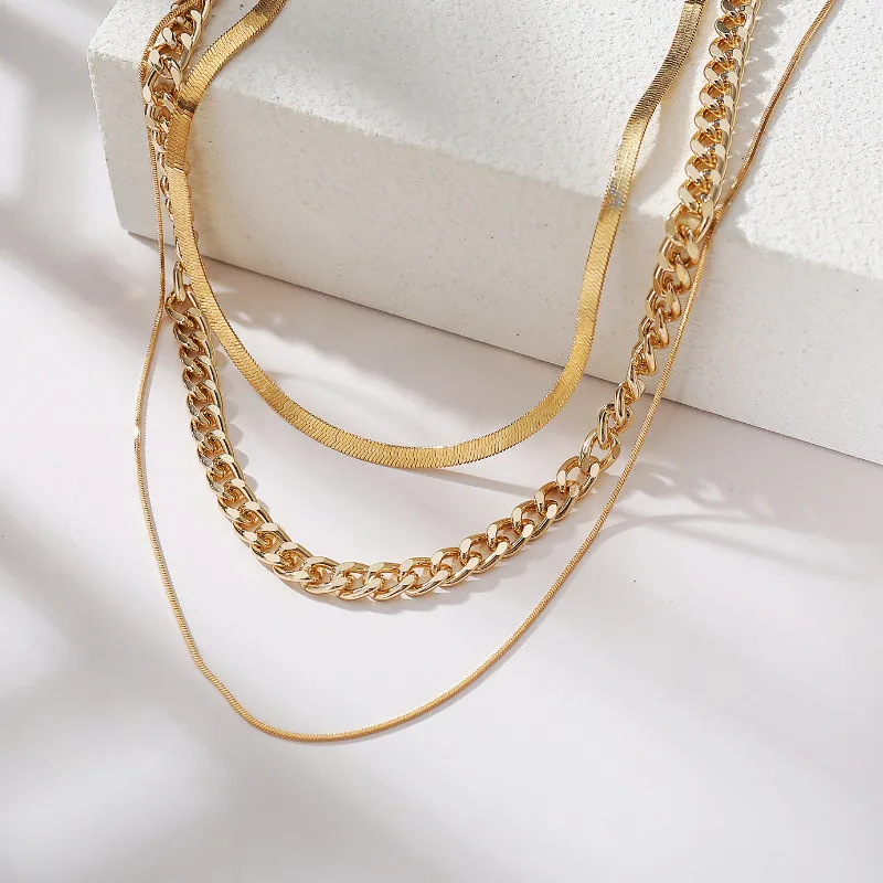 Creative Women Multilayer Necklace for Trend Female Jewelry 
Creative Women Multilayer Necklace for Trend Female Jewelry