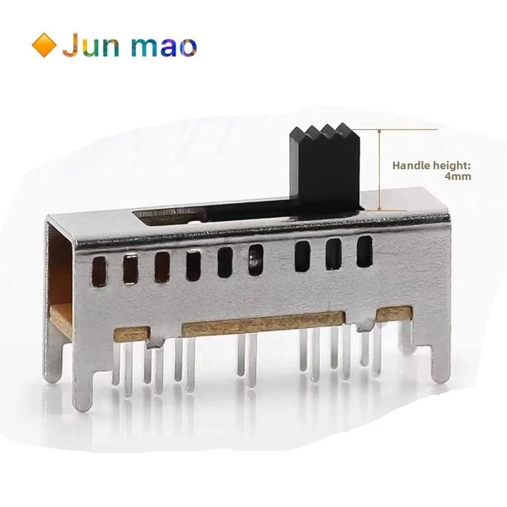 5 шт. SS-26D02 (2P6T) вертикальный двухрядный 6-скоростной тумблер с шаровым управлением
5 шт. SS-26D02 (2P6T) вертикальный двухрядный 6-скоростной тумблер с шаровым управлением