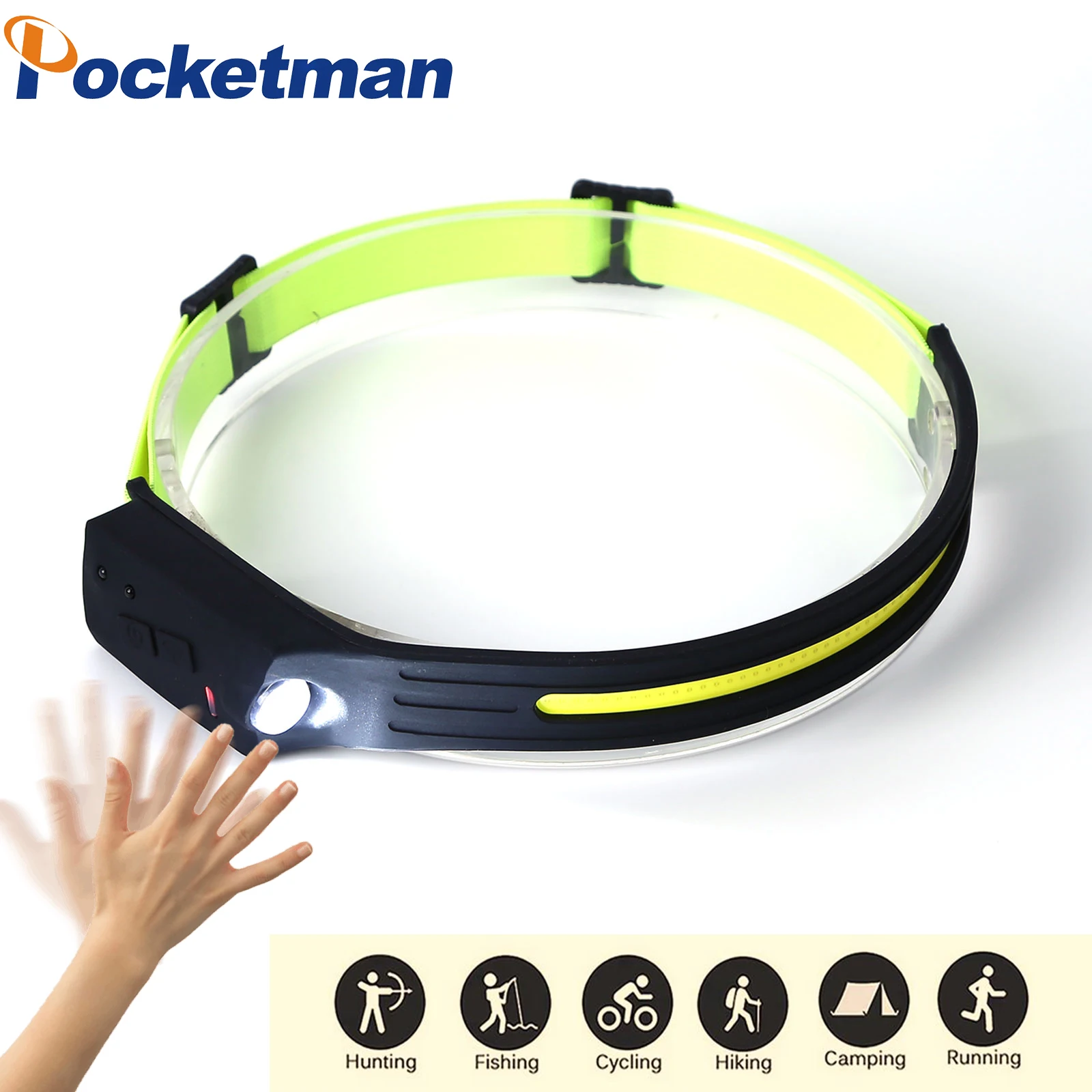 1-10 Packs LED Headlamps Hands Wave Sensor Headlights Induction 4 Switch Modes USB Rechargeable Headlamp Waterproof Headlight 
1-10 Packs LED Headlamps Hands Wave Sensor Headlights Induction 4 Switch Modes USB Rechargeable Headlamp Waterproof Headlight