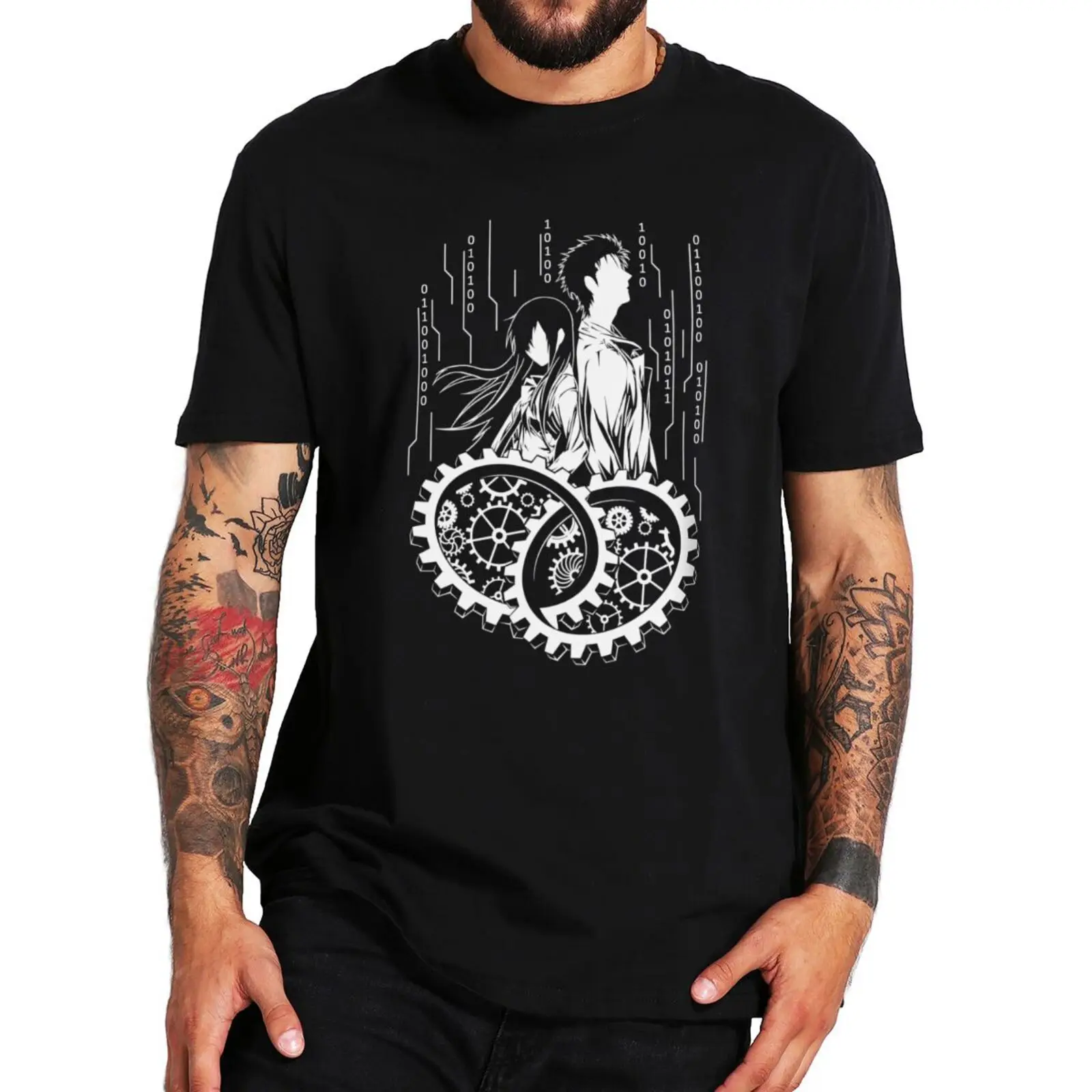 Okabe And Kurisu Steins Gate T-shirt Retro Anime Manga Fans 2022 New T Shirt Premium Summer 100% Cotton Soft Tops
Okabe And Kurisu Steins Gate T-shirt Retro Anime Manga Fans 2022 New T Shirt Premium Summer 100% Cotton Soft Tops