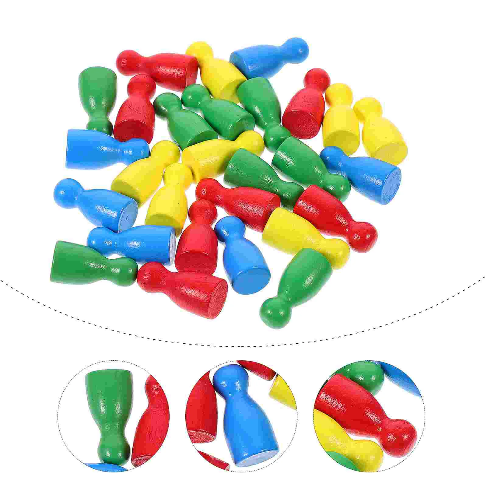 48 Pcs Classic Toys Montessori Sensory Toys Puzzle Toys Wooden Game Pawns Magnetic Toys Flying Chess Board Game Ludo Piece
48 Pcs Classic Toys Montessori Sensory Toys Puzzle Toys Wooden Game Pawns Magnetic Toys Flying Chess Board Game Ludo Piece
