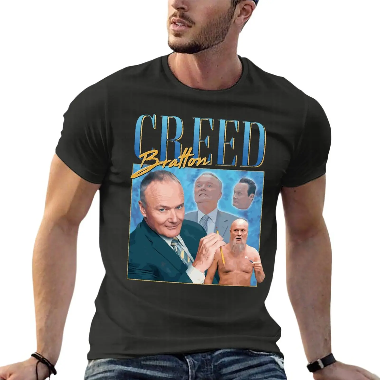 Creed Bratton Homage Oversized T Shirt Branded Men'S Clothing Short Sleeve Streetwear Big Size Tops Tee
Creed Bratton Homage Oversized T Shirt Branded Men'S Clothing Short Sleeve Streetwear Big Size Tops Tee