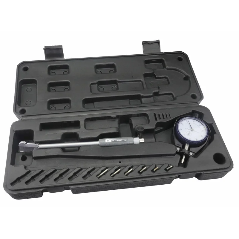 Indicator Inner Diameter Gauge Metal Plastic Precision Strong Wear-resistant 37 X 14 X 6cm Interchangeable Anvils
Indicator Inner Diameter Gauge Metal Plastic Precision Strong Wear-resistant 37 X 14 X 6cm Interchangeable Anvils